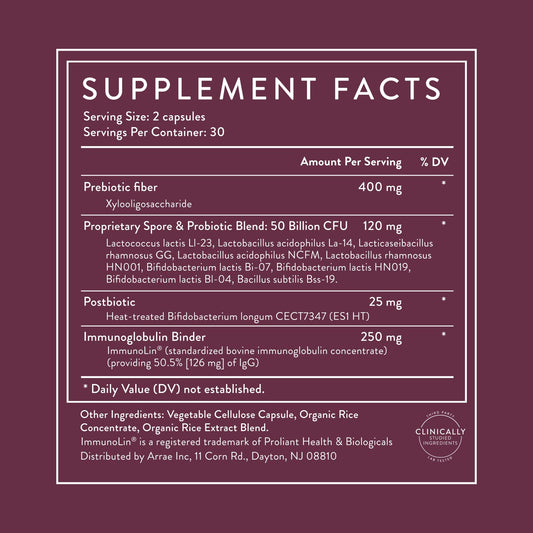 Arrae Tribiotic, Probiotics for Women, Support for Vaginal pH Balance, Gut, Immune, and Feminine Health, Prebiotics, Probiotics, Postbiotics, 60 Count